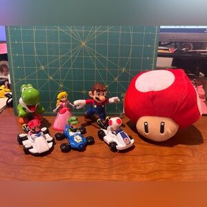 Lot of Super Mario figures